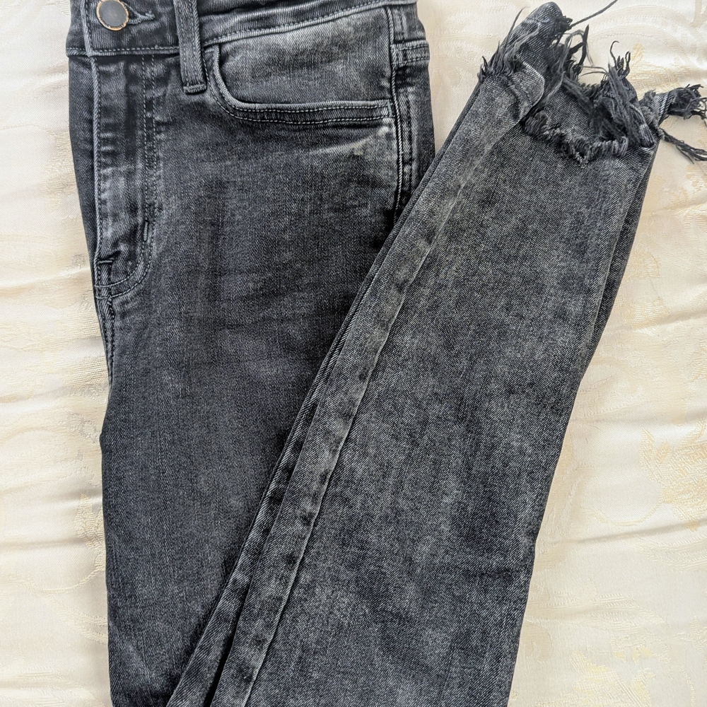 Flying Monkey High Rise Skinny Jeans - Black